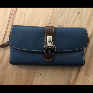 Dooney Burke Blue Wallet